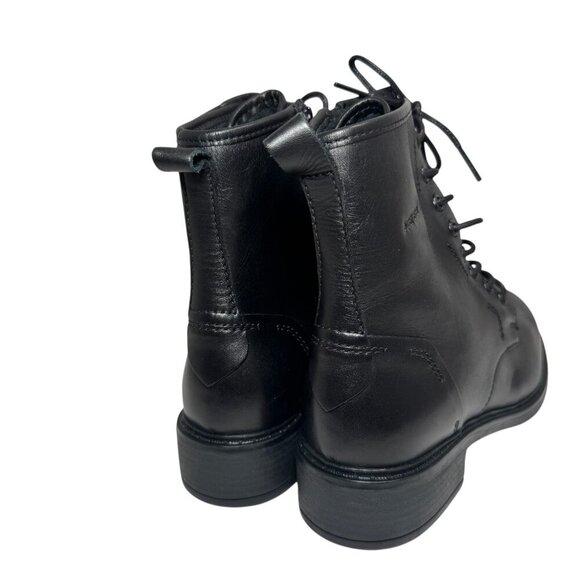 Josef Seibel Selena 06 Bootie Lace Up Combat Boot Black  Size EU 39 US 8-8.5 NEW - Picture 4 of 5